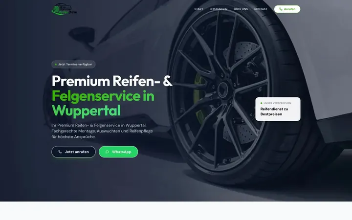 Startseite von ReifenDrive